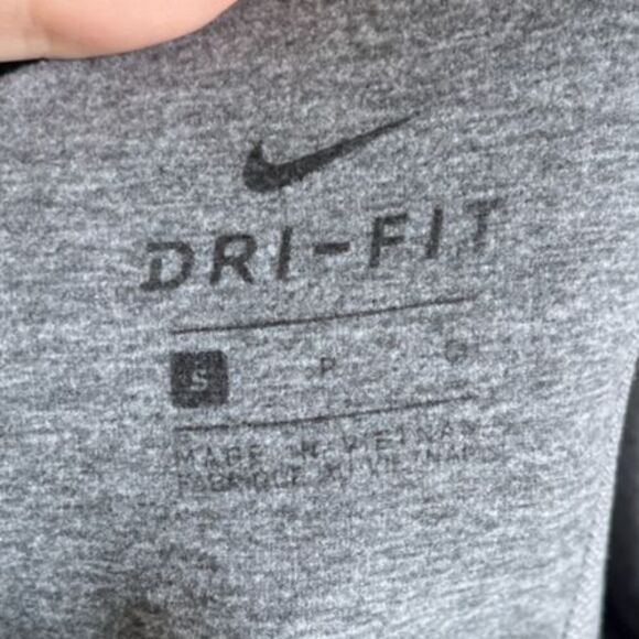 Nike Women's PRO Warm Training Tights in Heather Gray Size SMALL - Picture 4 of 6